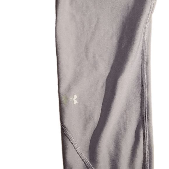 Under Armour Heat Gear Purple Leggings Size Medium Workout Exercise Running - Picture 2 of 6
